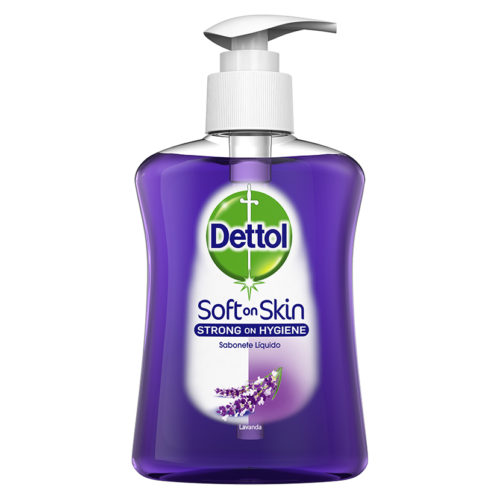 SABONETE LIQ DETTOL LAVANDA 250ML
