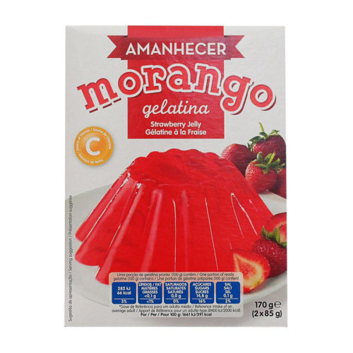 GELATINA MORANGO AMANHECER 2X85GR