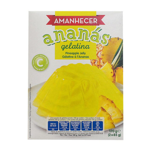 GELATINA ANANÁS AMANHECER 2X85GR