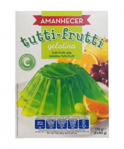 GELATINA TUTTI-FRUTTI AMANHECER 2X85GR