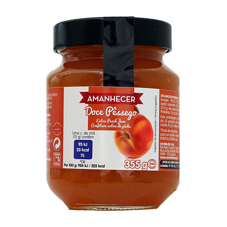 DOCE PÊSSEGO AMANHECER 355GR