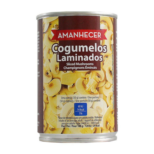 COGUMELOS LAMINADOS AMANHECER 355GR