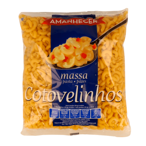 MASSA AMANHECER COTOVELINHOS 500GR