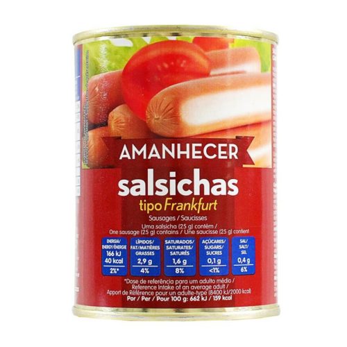 SALSICHAS FRANKFURT AMANHECER  8UN