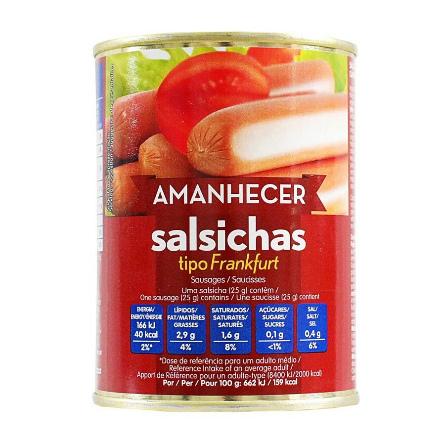 SALSICHAS FRANKFURT AMANHECER 8UN