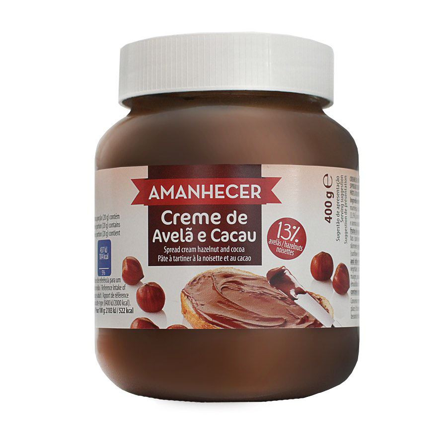 CREME BARRAR AMANHECER AVELÃS 400GR