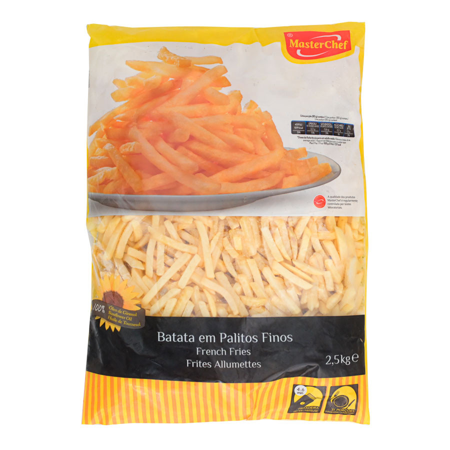 BATATA PALITO 7/7 MCHEF CONG 2,5KG