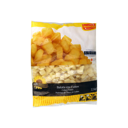 BATATA PRÉ-FRITA MCHEF CUBOS 20/20 2,5KG