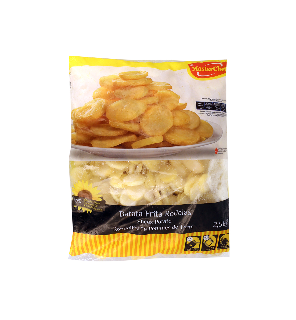 BATATA PRÉ-FRITA MCHEF RODELAS 2,5KG