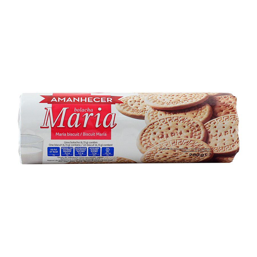 BOLACHA MARIA AMANHECER 200GR