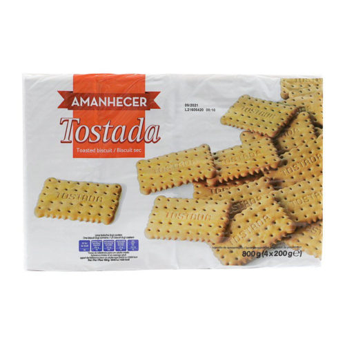 BOLACHA TOSTADA AMANHECER 4X200GR