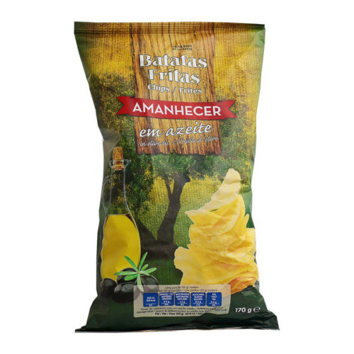 BATATA FRITA EM AZEITE AMANHECER 170GR