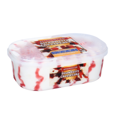GELADO AMANHECER STRAWBERRY CHEESECAKE 950ML