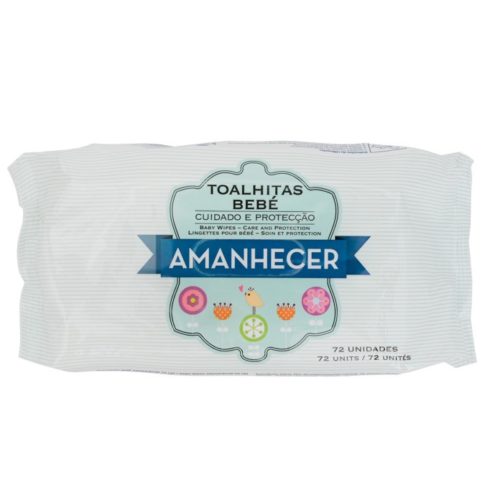 TOALHITAS BEBE AMANHECER 72UN