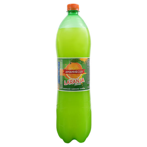 REFRIGERANTE C/GÁS LARANJA AMANHECER 1,5L PET