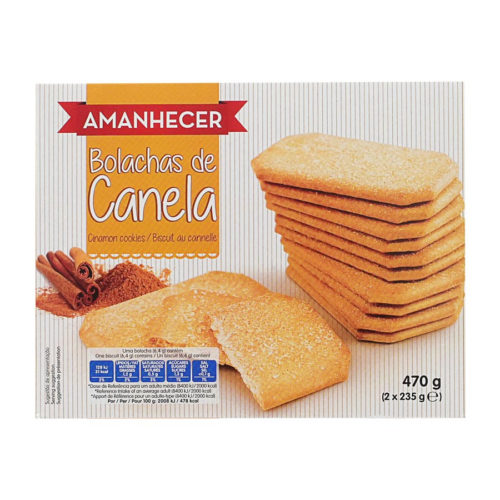 BOLACHA CANELA AMANHECER 470GR