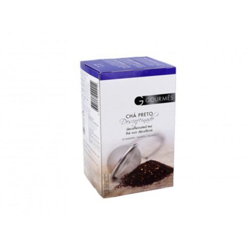 CHA PRETO DESCAF GOURMES 25SAQ