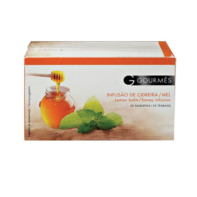 INFUSÃO CIDREIRA MEL GOURMÊS 25SAQ