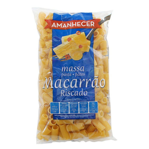MASSA AMANHECER MACARRAO RISCADO 500GR