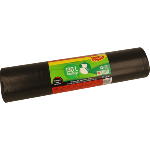 SACO LIXO C/ ATILHO MASTERCHEF 130L 10UN