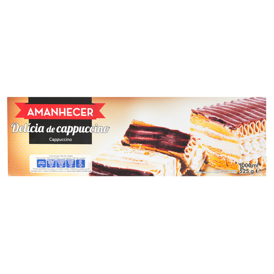 GELADO DELICIA AMANHECER CAPPUCCINO 1LT