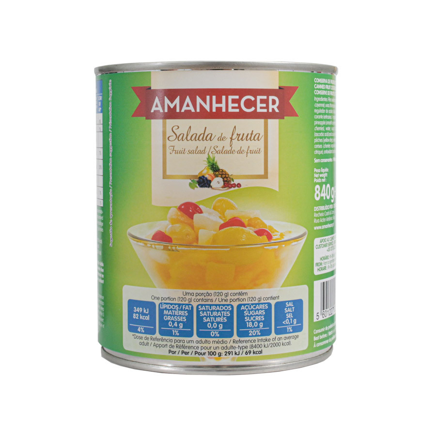 SALADA FRUTA AMANHECER 840GR