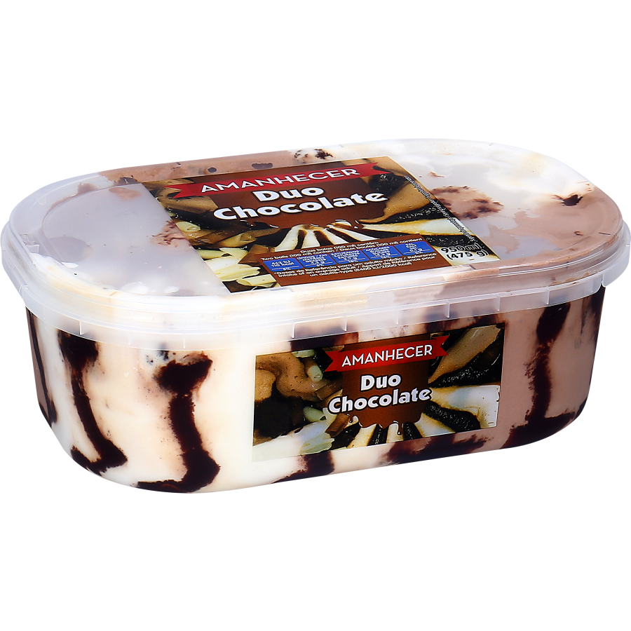 GELADO DUO CHOCOLATE AMANHECER 950ML