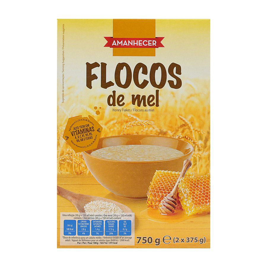 FLOCOS DE MEL AMANHECER 750GR