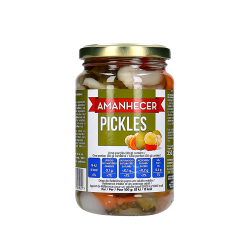 PICKLES AMANHECER FRASCO 210GR