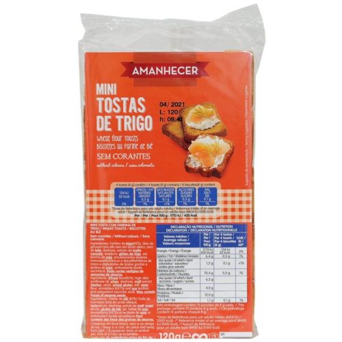 TOSTAS MINI NORMAL AMANHECER 120GR