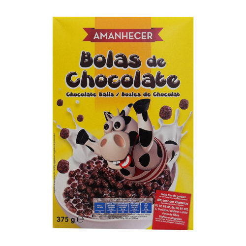 CEREAIS AMANHECER BOLAS CHOCOLATE 375G