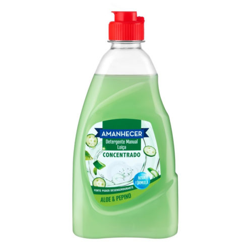 DETERGENTE LOIÇA CONCENTRADO ALOE&PEPINO AMANHECER 500ML