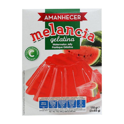 GELATINA MELANCIA AMANHECER 2X85GR