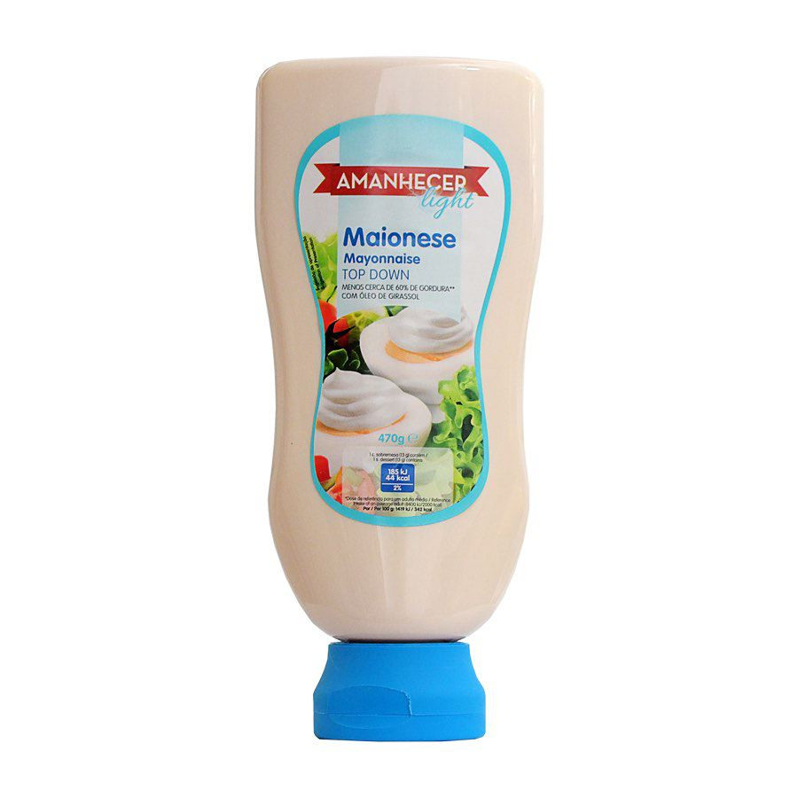 MAIONESE AMANHECER LIGHT 470GR