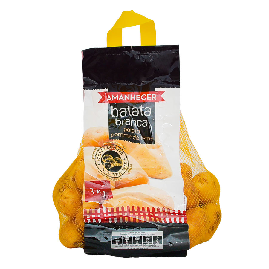 BATATA BRANCA COZER AMANHECER 3KG