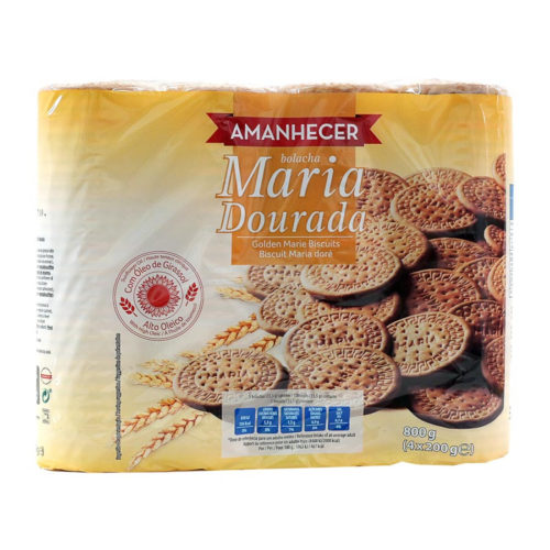 BOLACHA MARIA DOURADA AMANHECER 4X200GR