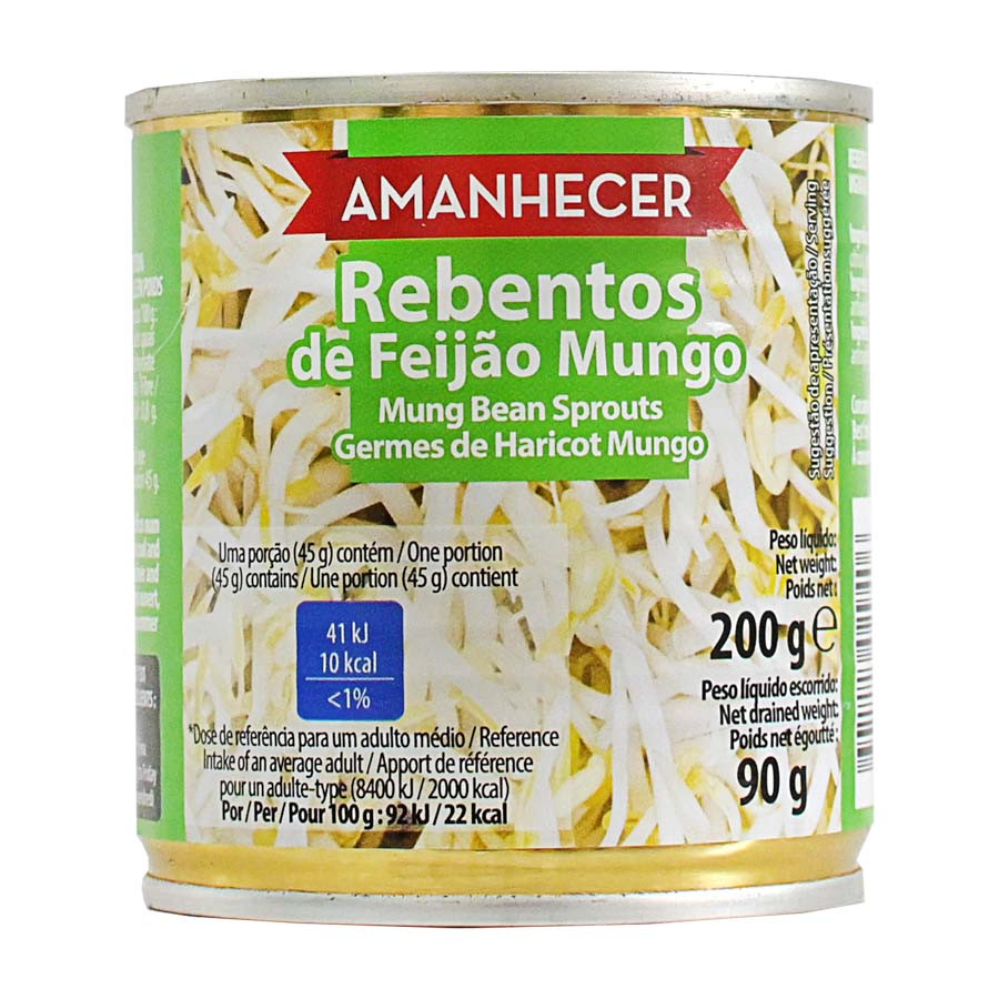 REBENTOS FEIJÃO MUNGO AMANHECER 200GR
