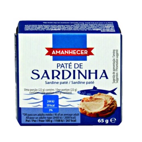 PATÉ SARDINHA AMANHECER 65GR