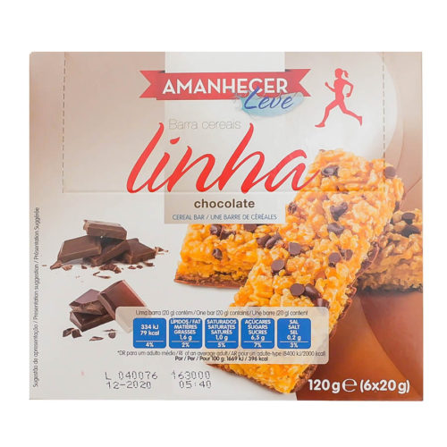 BARRA CEREAIS AMANHECER CHOC 6X20GR