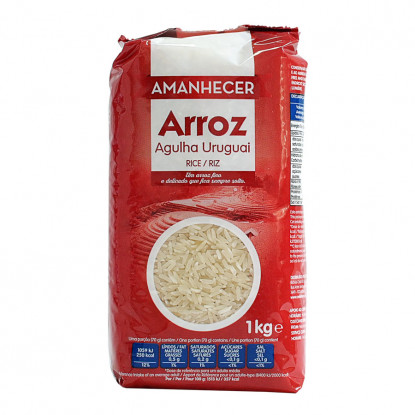 ARROZ URUGUAI AMANHECER 1KG