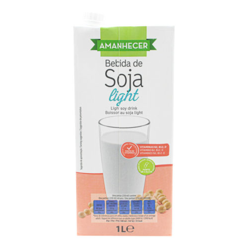 BEBIDA SOJA LIGHT AMANHECER 1L