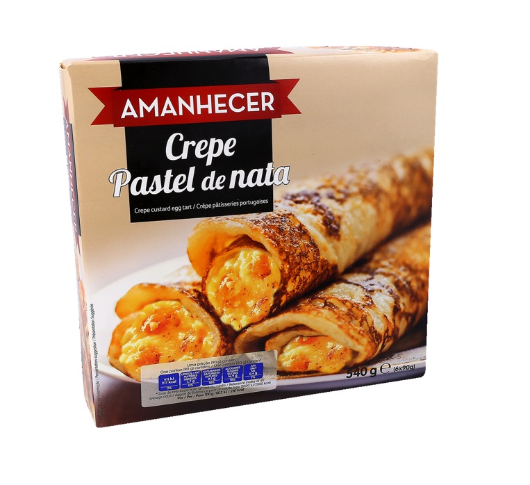 CREPES AMANHECER PASTEL DE NATA 6X90GR