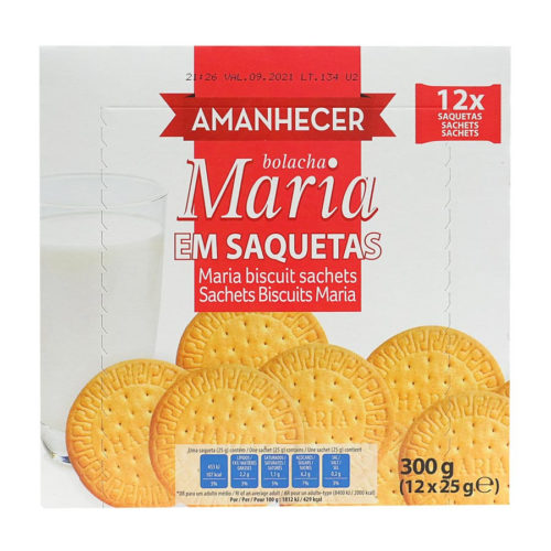 BOLACHA MARIA SAQUETAS AMANHECER 12X25GR