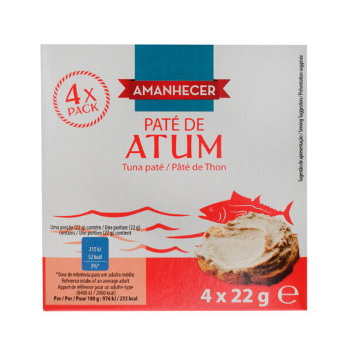 PATÉ ATUM AMANHECER 4X22GR