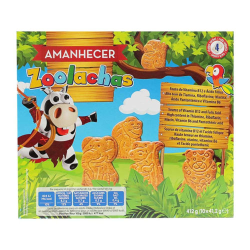 BOLACHA ZOOLACHAS AMANHECER 330GR (8X41.2G)