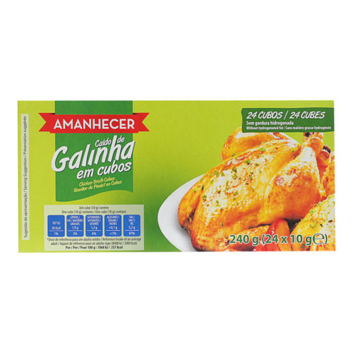 CALDO GALINHA AMANHECER 24 CUBOS