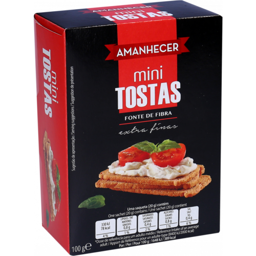 TOSTAS MINI ORIGINAL AMANHECER EXTRA FINA 100GR