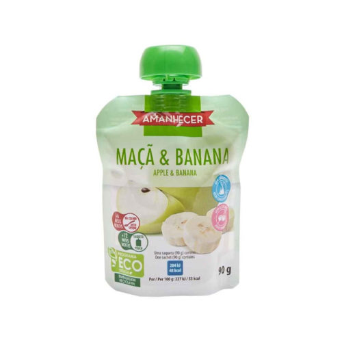 BOLSA FRUTA BANANA/MAÇÃ AMANHECER  90GR
