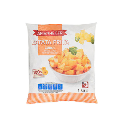 BATATA CUBOS AMANHECER CONG 1KG