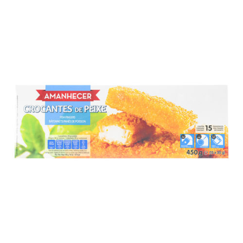 CROCANTES DE PEIXE AMANHECER 450GR